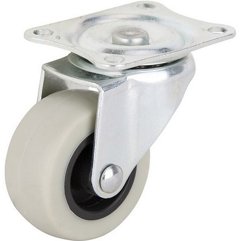 ProSource Thermoplastic Rubber Wheel Swivel Caster 2” 105 lb