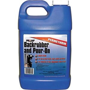 Prozap Backrubber & Pour-On Xtra Livestock Insecticide RTU 2.5 gal
