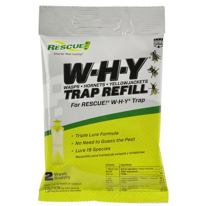 RESCUE WHY Wasp Yellowjacket Hornet Trap Kit