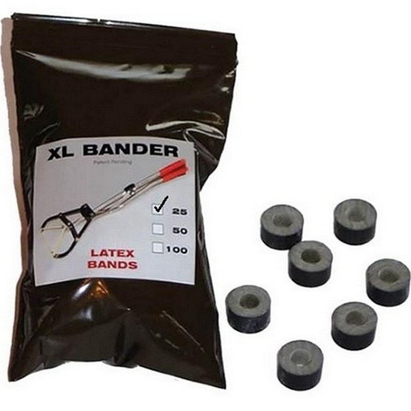 S&J Tools XL Castrator Bands 25 ct