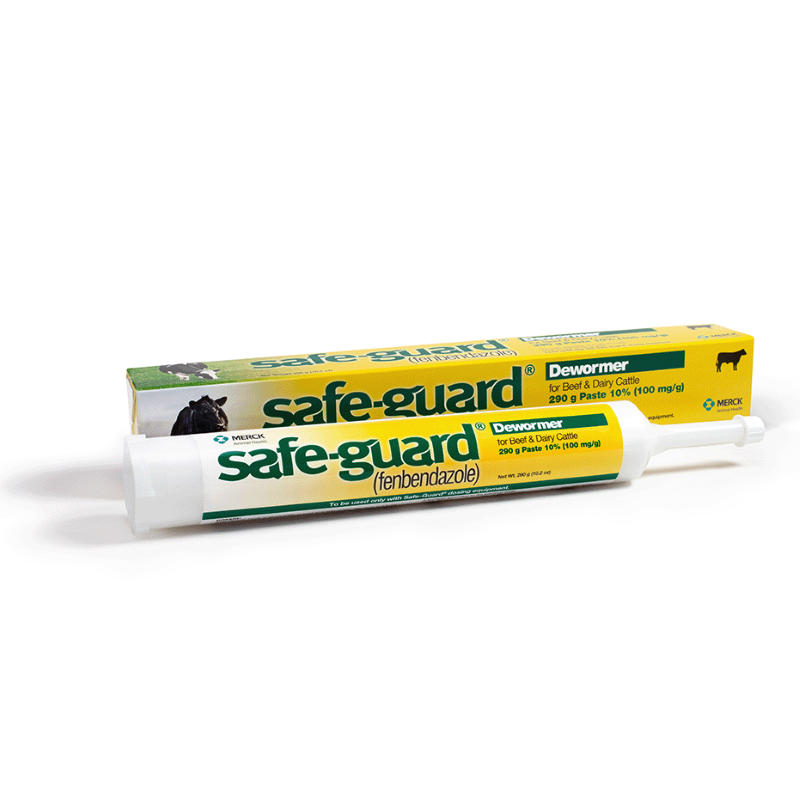 Safe Guard Cattle Dewormer Paste 10% 290g