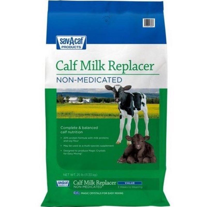 Sav A Caf Non Medicated 20% Milk Replacer 25 lb