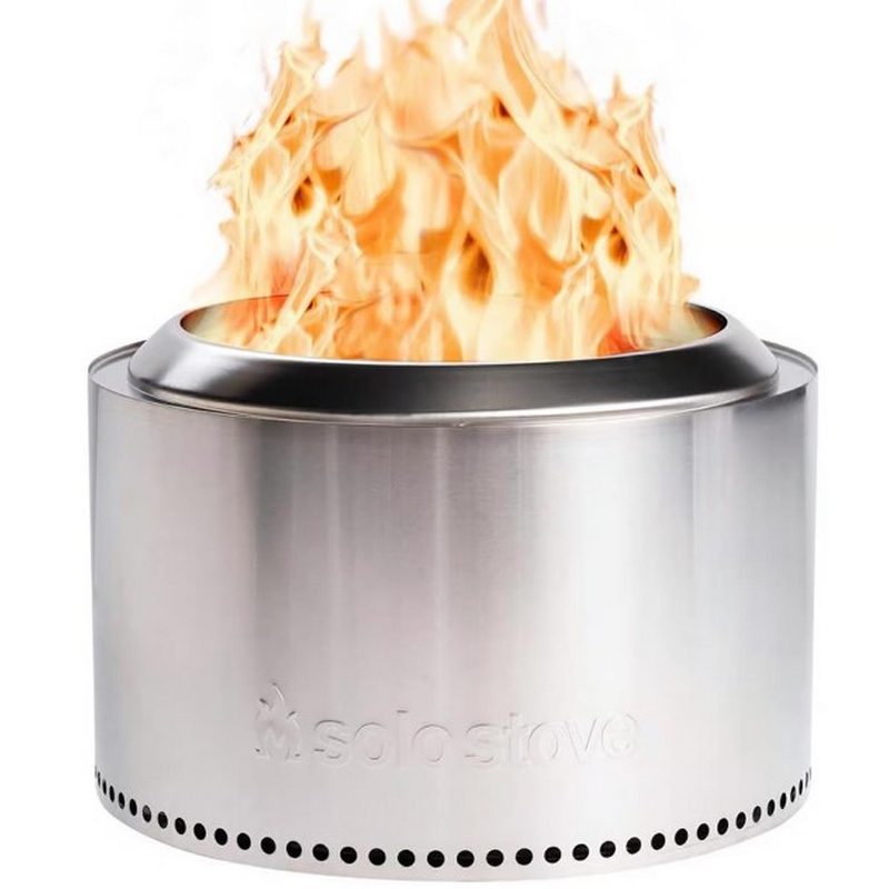 Solo Stove Yukon 2.0 Stainless Steel Round Multi-Fuel Fire Pit