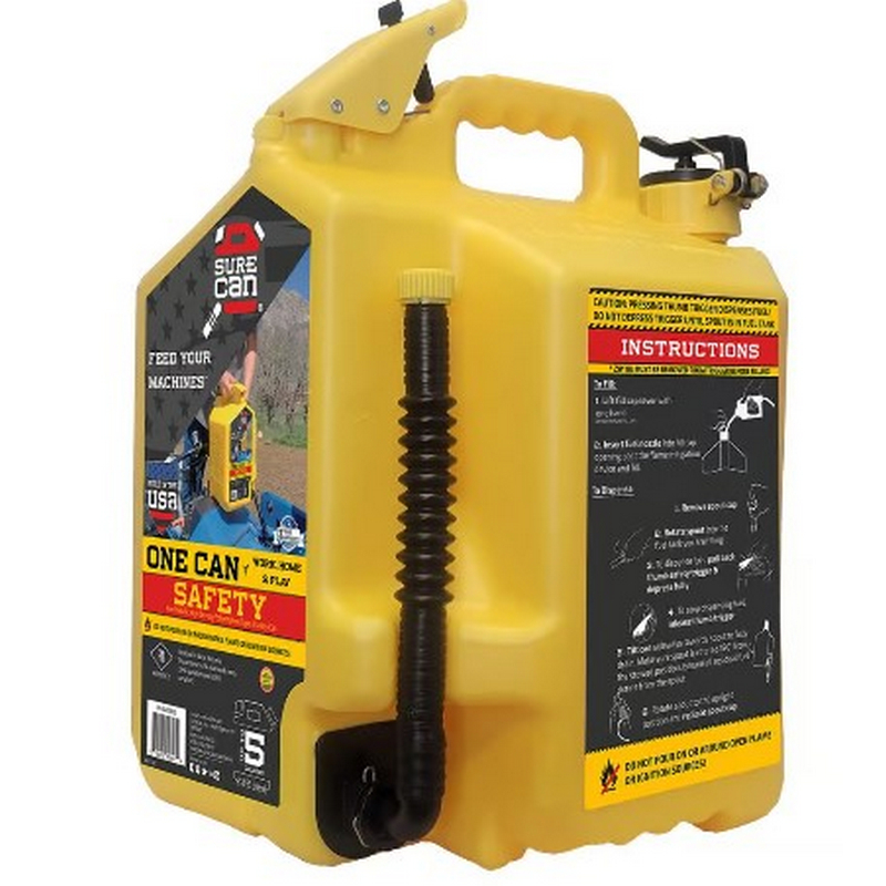 SureCan Plastic Safety Diesel Can 5 gal