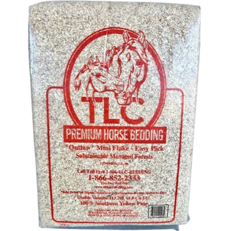 TLC Mini Flake Pine Shavings 4 cu ft for Bedding