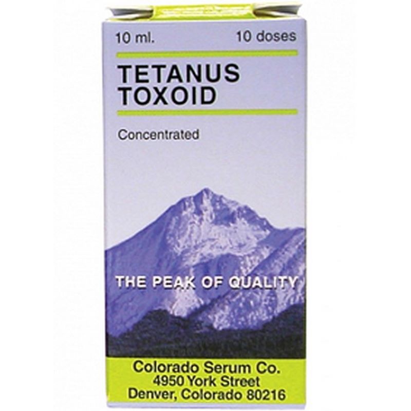 Tatanus Toxoid Concentrated Vaccine 10 Dose 10 ml