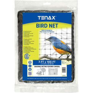 Tenax Bird Netting Black 7 X 100’ 1 pk