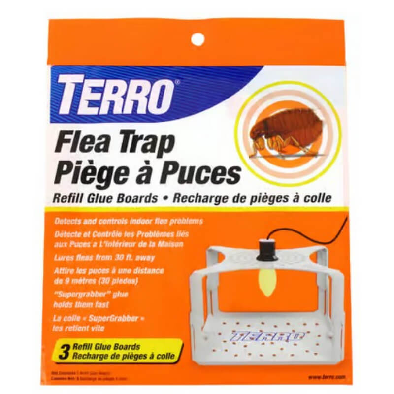 Terro Flea Trap Refill Glue Boards 3 pk
