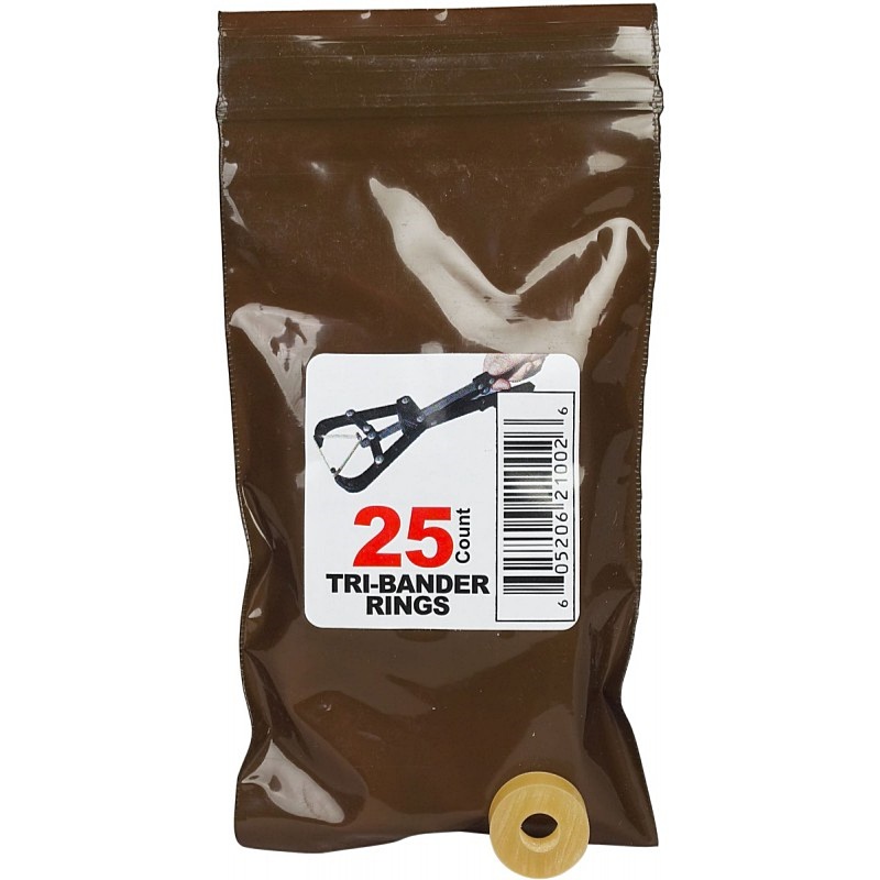 Tri-Bander Latex Castration Bands 25 ct