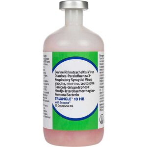 Triangle 10 HB Cattle Vaccine 50 Dose 250 ml