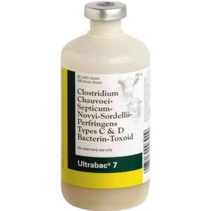 Ultrabac 7 Livestock Vaccine 10 Dose 50 ml