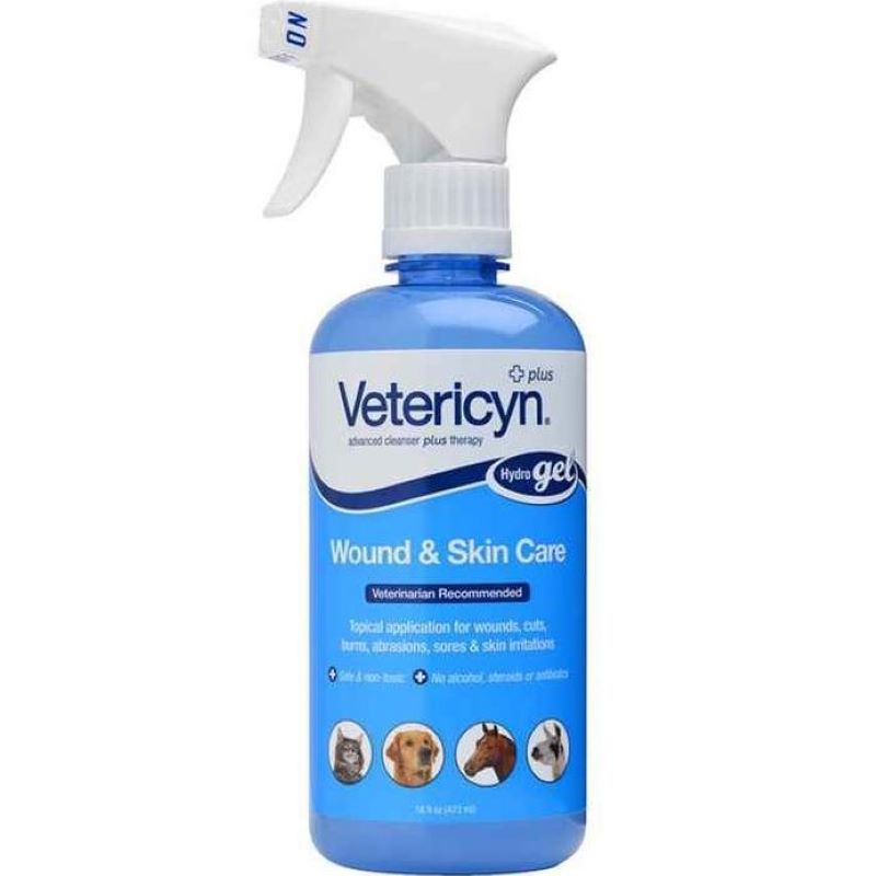 Vetericyn Plus All Animal Hydrogel Spray 16 oz
