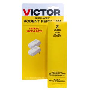 Victor PestChaser Plug-In Electronic Pest Repeller For Rodents 2 pk