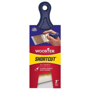 Wooster Shortcut Paint Brush Synthetic Fabric Bristle 2 inch
