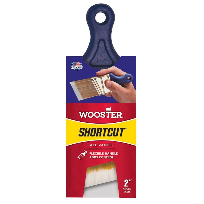 Wooster Shortcut Paint Brush Synthetic Fabric Bristle 2 inch
