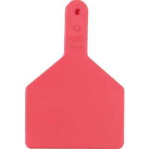 Z Tag Cow Red Blank 25 Ct Tag