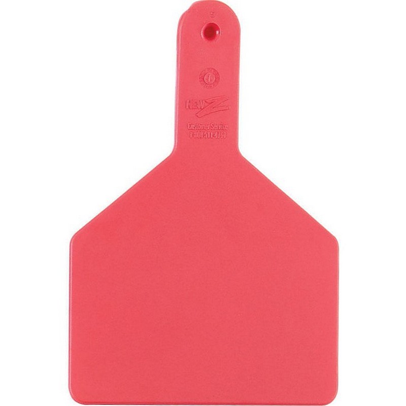 Z Tag Cow Red Blank 25 Ct Tag