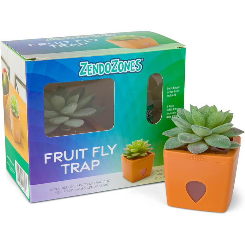 ZendoZones Succulent Fruit Fly Trap 1 pk