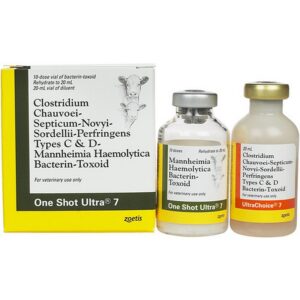 Zoetis One Shot Ultra 7 Cattle Vaccine 10 Dose 20 ml