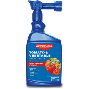 BioAdvanced Vegetable and Garden Insecticide Liquid Spray 32 oz