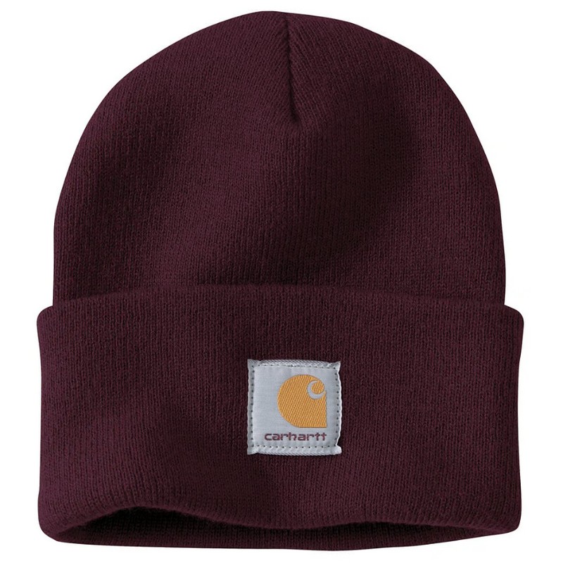 Carhartt Knit Cuffed Beanie Blackberry OS