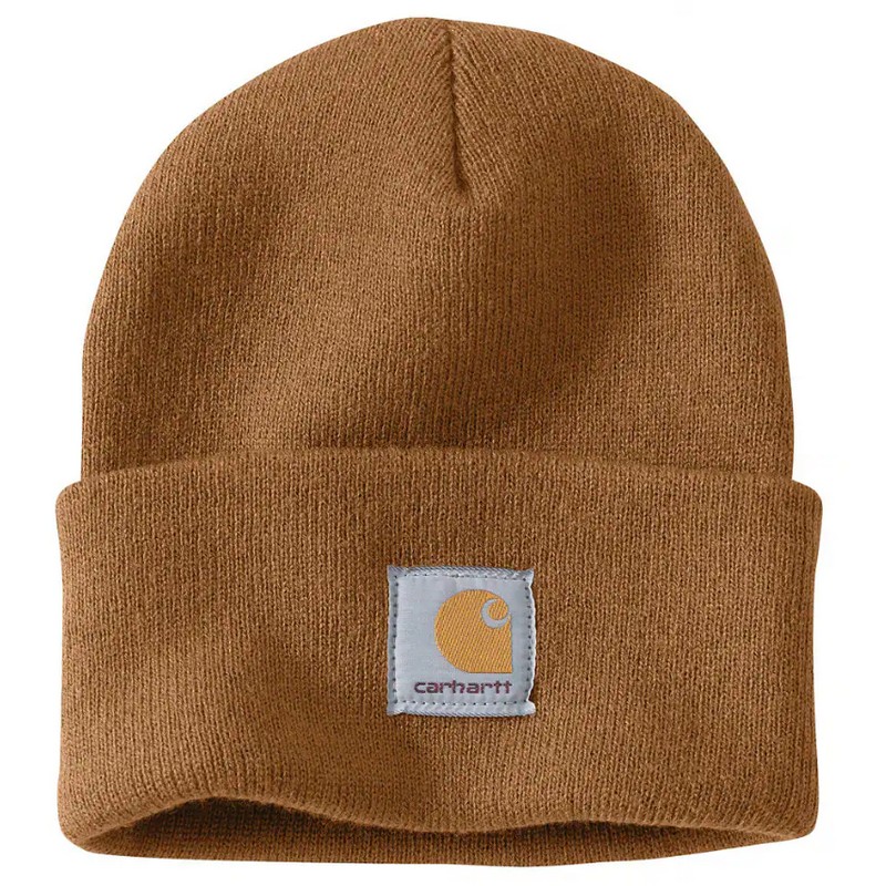 Carhartt Knit Cuffed Beanie Carhartt Brown OS