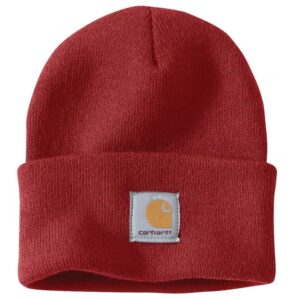 Carhartt Knit Cuffed Beanie Crabapple Red OS