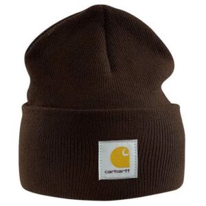 Carhartt Knit Cuffed Beanie Dark Brown OS