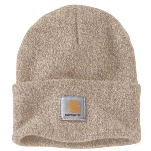Carhartt Knit Cuffed Beanie Flaxseed Oat Milk OS