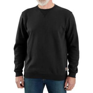 Carhartt Mens Crewneck Sweatshirt Midweight Loose Black