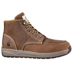 Carhartt Mens Lightweight Wedge Moc Toe Chukka Dark Brown Oil Tanned