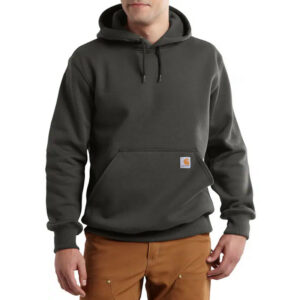 Carhartt Mens Rain Defender Heavy Weight Loose Fit Hoodie Peat