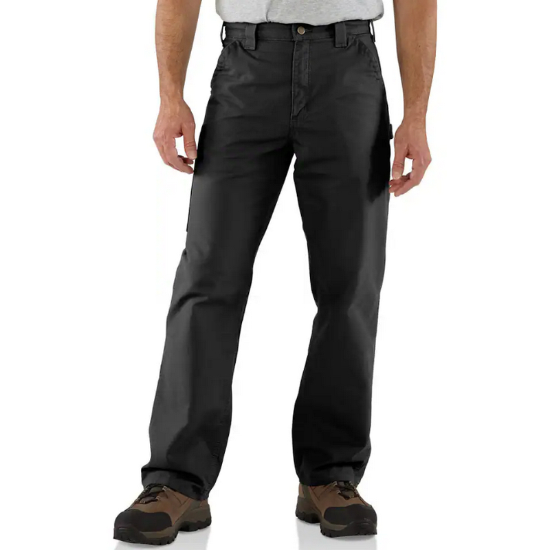 Carhartt Mens Utility Work Pant Loose Fit Canvas Black