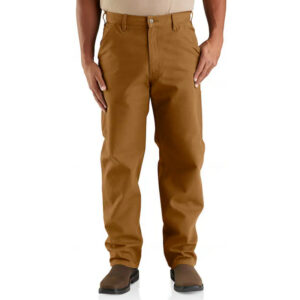 Carhartt Mens Utility Work Pant Loose Fit Washed Duck Carhartt Brown