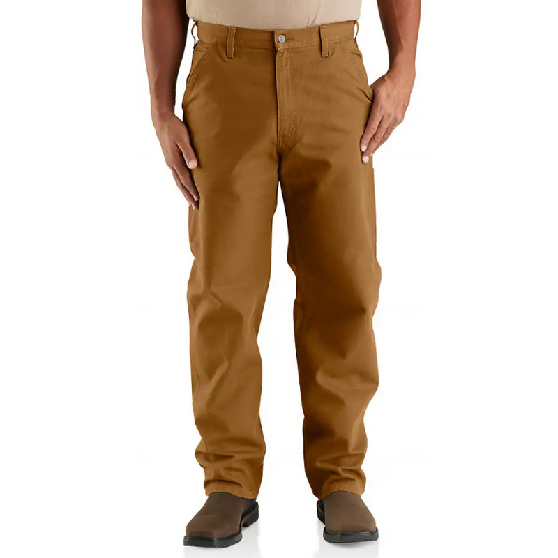 Carhartt Mens Utility Work Pant Loose Fit Washed Duck Carhartt Brown