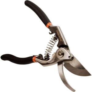 Fiskars Bypass Pruning Shear 3-4” Cut Capacity Steel Blade