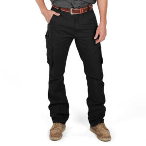 Key Mens Maverick Cargo Flex Pants Black