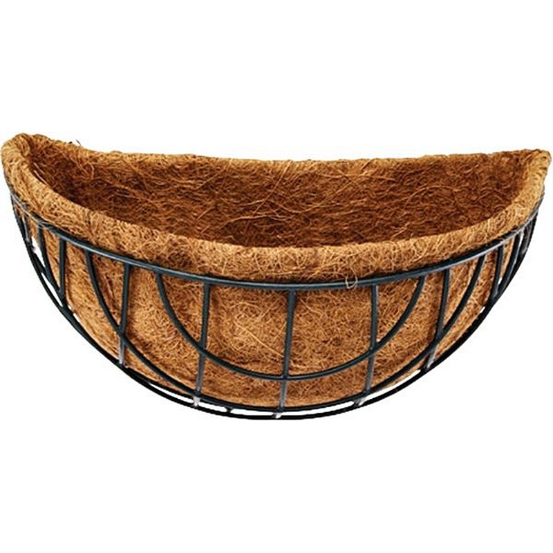 Landscapers Select Wall Mount Coconut Liner Planter Basket 14”