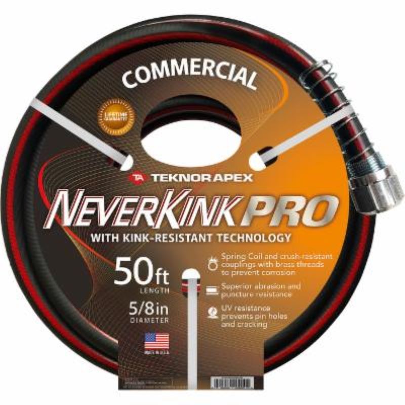 Teknor Apex 5/8" NeverKink Pro Hose 50 ft for garden