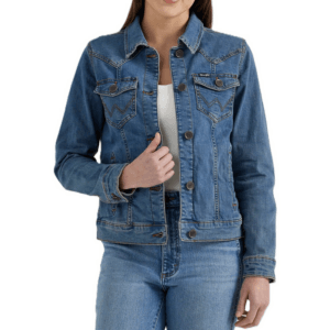 Wrangler Womens Classic Fit Denim Jacket