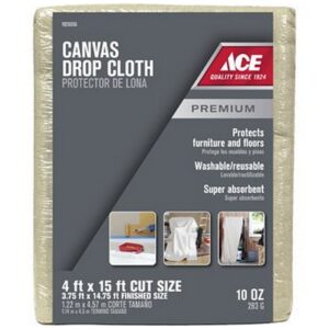 Ace Canvas Drop Cloth 4 x 15 feet
