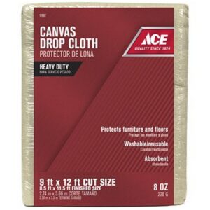 Ace Canvas Drop Cloth 9 x 12 feet