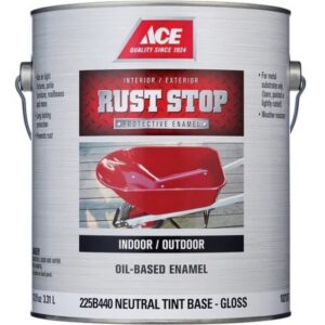 Ace Rust Stop Oil Based Enamel Gloss Neutral Tint Base 1 gal