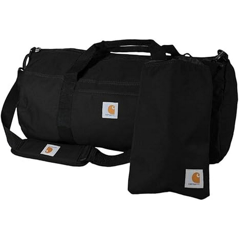 Carhartt 40L Lightweight Duffel with Utility Pouch Black