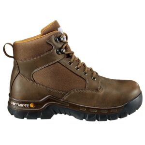 Carhartt Mens Rugged Flex Steel Toe 6” Work Boot Carhartt Brown