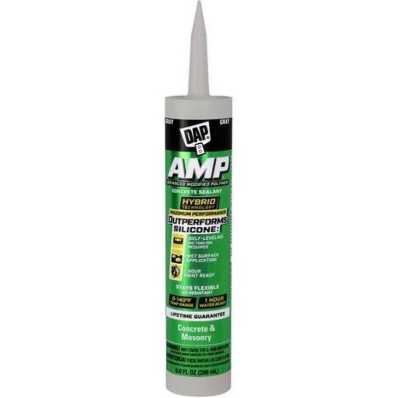DAP AMP Self Leveling Concrete Sealant Gray 9 oz