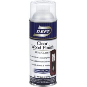 Deft Interior Clear Wood Finish Semi Gloss Spray 12.25 oz