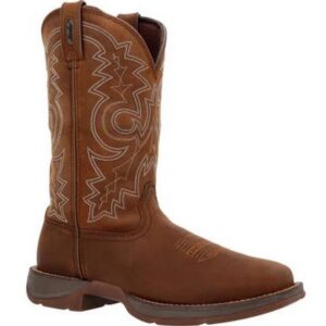 Durango Mens Rebel Pull On Western Boots Brown