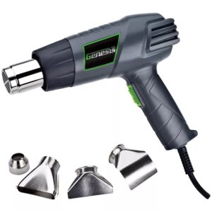 Genesis Dual-Temperature Heat Gun Kit with Accessories