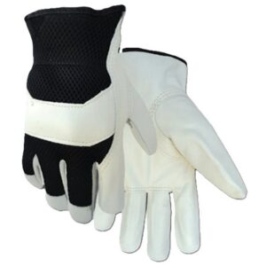 Golden Stag Cowhide Leather Working Gloves